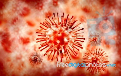  Hiv Virus Stock Image