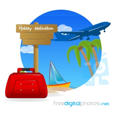 Holiday Destination Stock Image