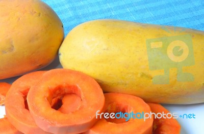 Holland Papaya Stock Photo