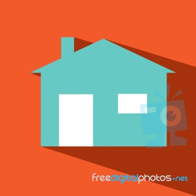 Home  Icon Stock Image