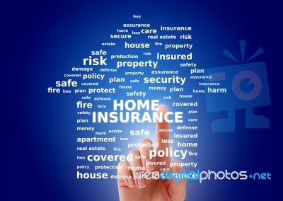 Home Insurance Concept Stock Photo