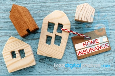 Home Insurance Concept Stock Photo