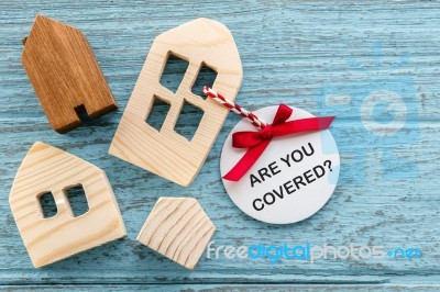 Home Insurance Concept Stock Photo