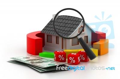 Home Sale Concept Stock Image