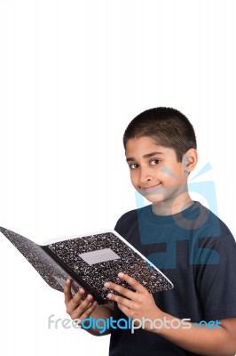 Homework Stock Photo