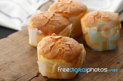 Honey Soft Cheese Cake Sweet Pastries Dessert Yummy Bakery Rustic Still Life Closeup Stock Photo