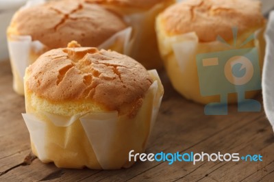 Honey Soft Cheese Cake Sweet Pastries Dessert Yummy Bakery Rustic Still Life Closeup Stock Photo