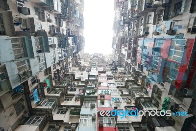 Hong Kong Apartment Stock Photo