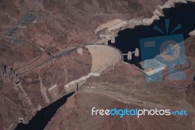 Hoover Dam Stock Photo