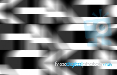 Horizontal Black And White Blurred Lines Illustration Background… Stock Photo