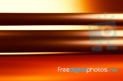 Horizontal Orange Motion Blur Background Stock Photo