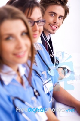 Hospital Staff Stock Photo