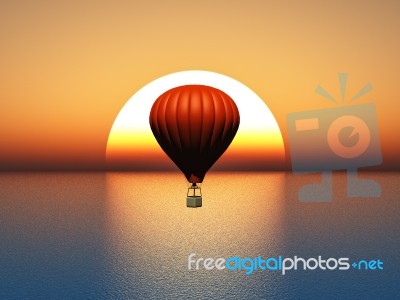 Hot Air Balloon Stock Image