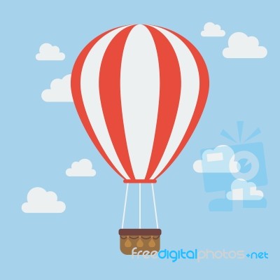 Hot Air Balloon Stock Image