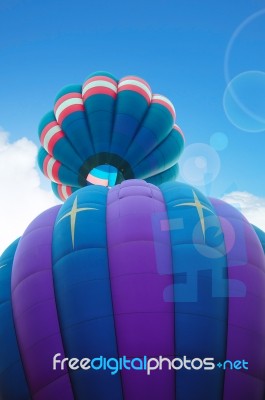 Hot Air Balloon Stock Photo