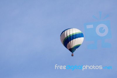 Hot Air Ballooning Stock Photo