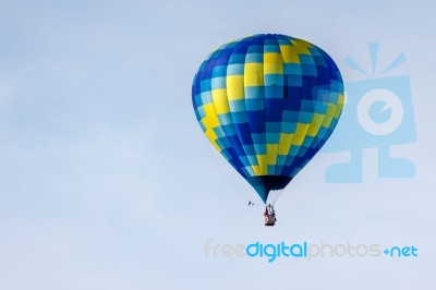 Hot Air Ballooning Stock Photo