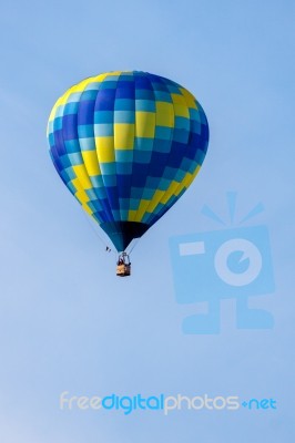 Hot Air Ballooning Stock Photo