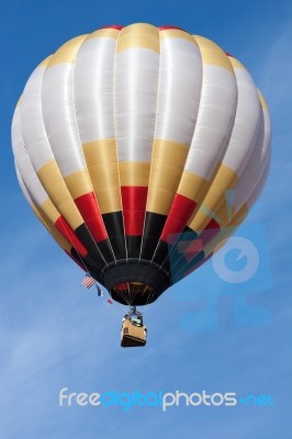 Hot Air Ballooning Stock Photo