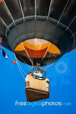 Hot Air Ballooning Stock Photo