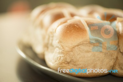 Hot Cross Buns Stock Photo