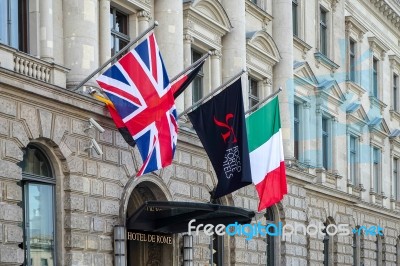 Hotel De Rome In Berlin Stock Photo