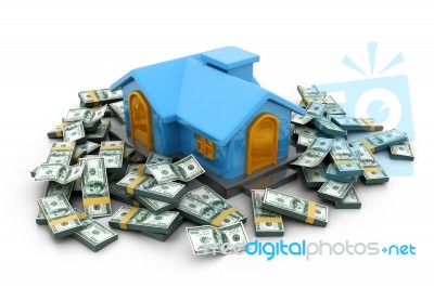 House Finance Stock Image