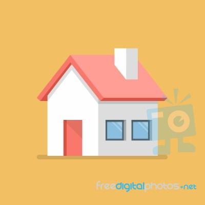 House Flat Icon Stock Image