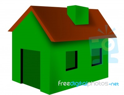 House Green Stock Image