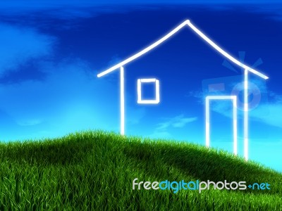 House Icon Stock Image