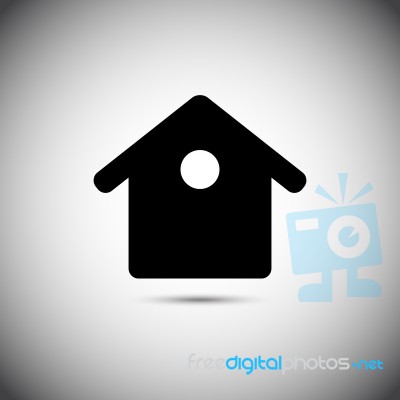 House Icon.  Illustration Stock Image