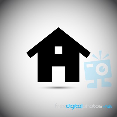 House Icon.  Illustration Stock Image