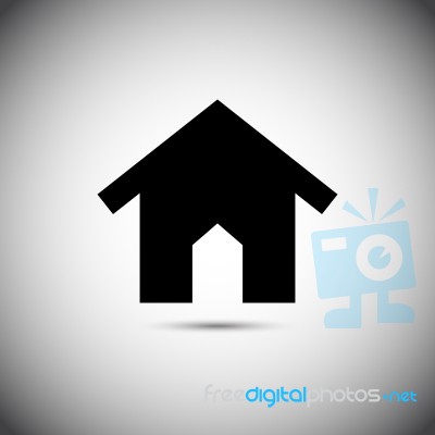 House Icon.  Illustration Stock Image