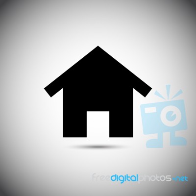 House Icon.  Illustration Stock Image