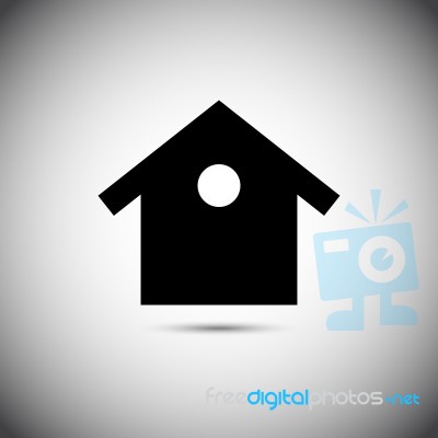 House Icon.  Illustration Stock Image