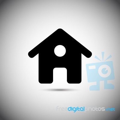 House Icon.  Illustration Stock Image