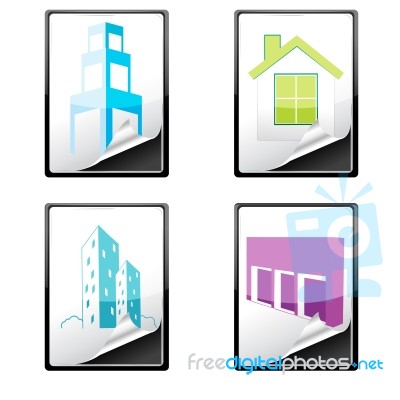 House Icons Stock Image