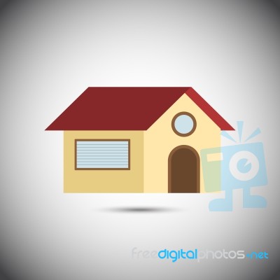 House.  Illustration Stock Image