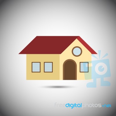 House.  Illustration Stock Image