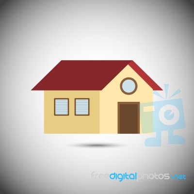 House.  Illustration Stock Image