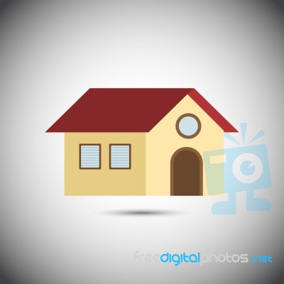 House.  Illustration Stock Image