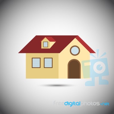 House.  Illustration Stock Image