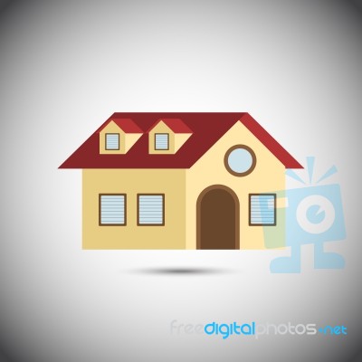 House.  Illustration Stock Image