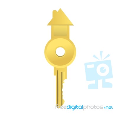 House Key Stock Image