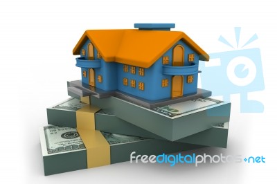 House Mortgage Stock Image