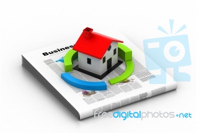 House To Sell Stock Image