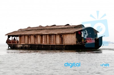 Houseboat Stock Photo