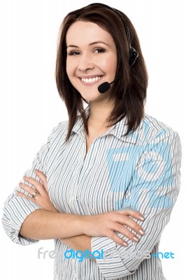 How Can I Assist You Today? Stock Photo