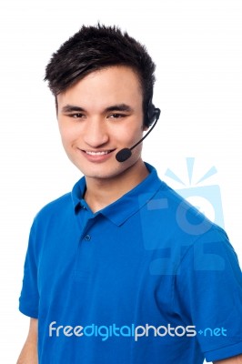 How Can I Assist You Today? Stock Photo