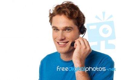 How Can I Assist You Today? Stock Photo